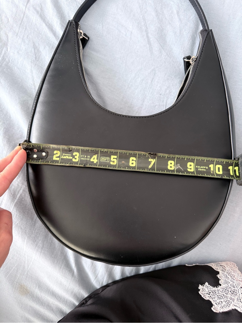 OAK + FORT Black Crescent Shoulder Bag - Picture 3 of 5